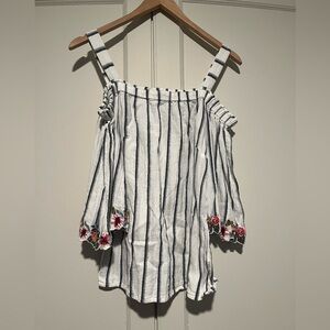 Casual Collection by F&F Embroidered Striped Top